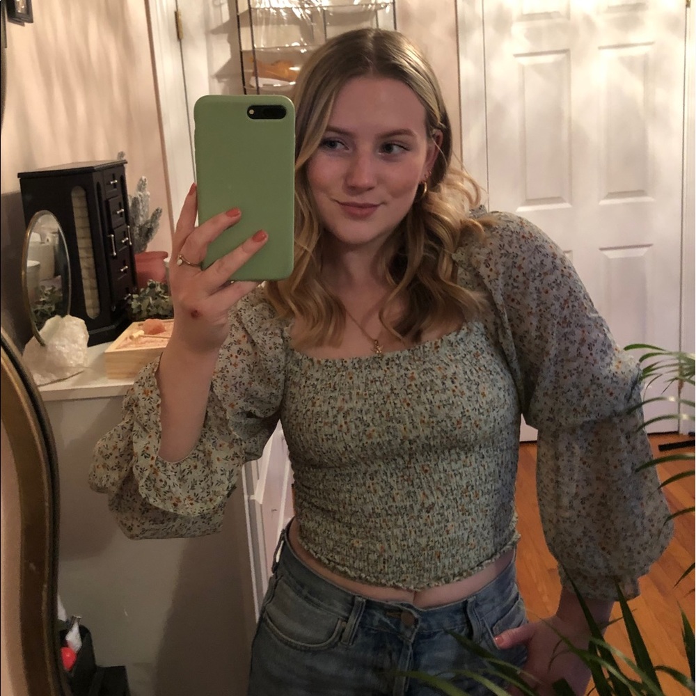 Floral blouse
